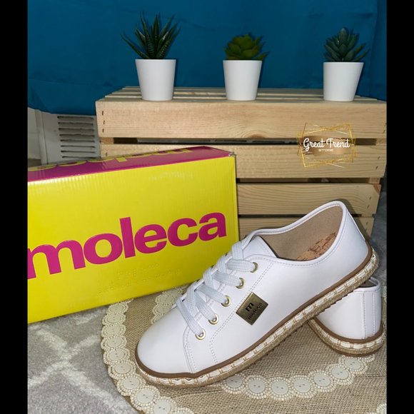 Women Espadrilles White Casual Sneakers - Picture 7 of 8